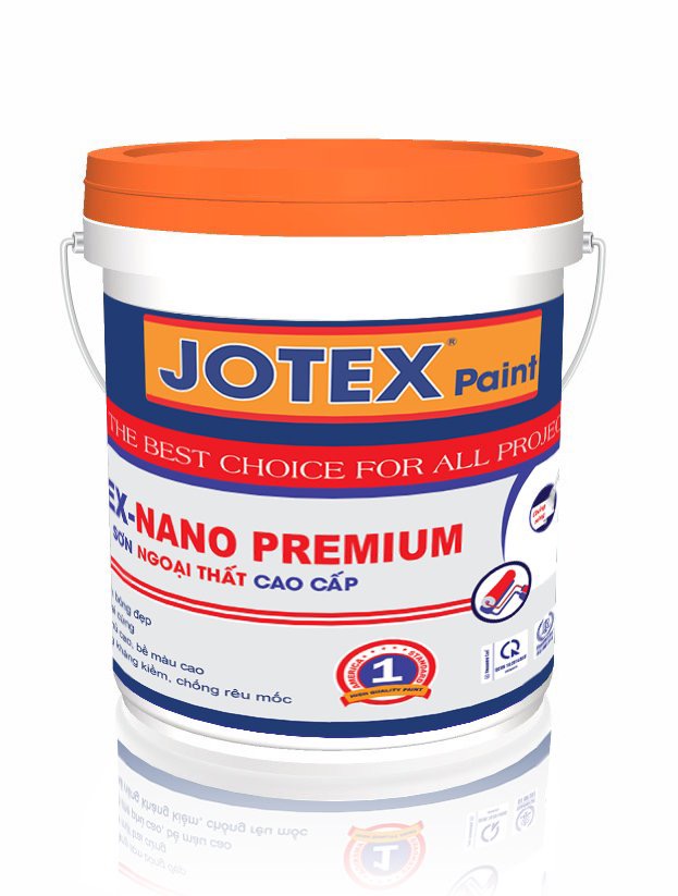 Jotex-NANO PREMIUM Sơn ngoại thất bóng cao cấp 