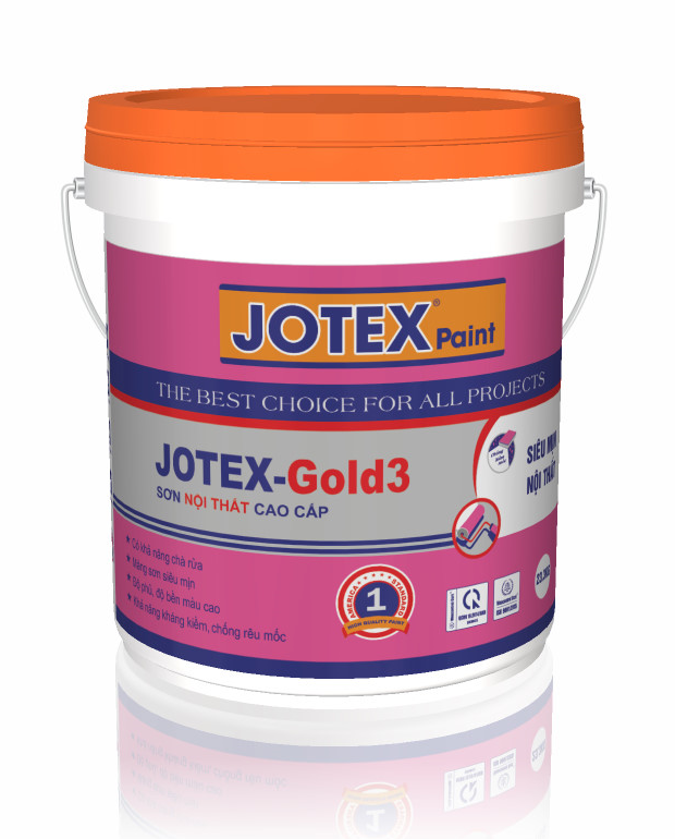 Jotex-Gold 3 Sơn nội thất mịn cao cấp