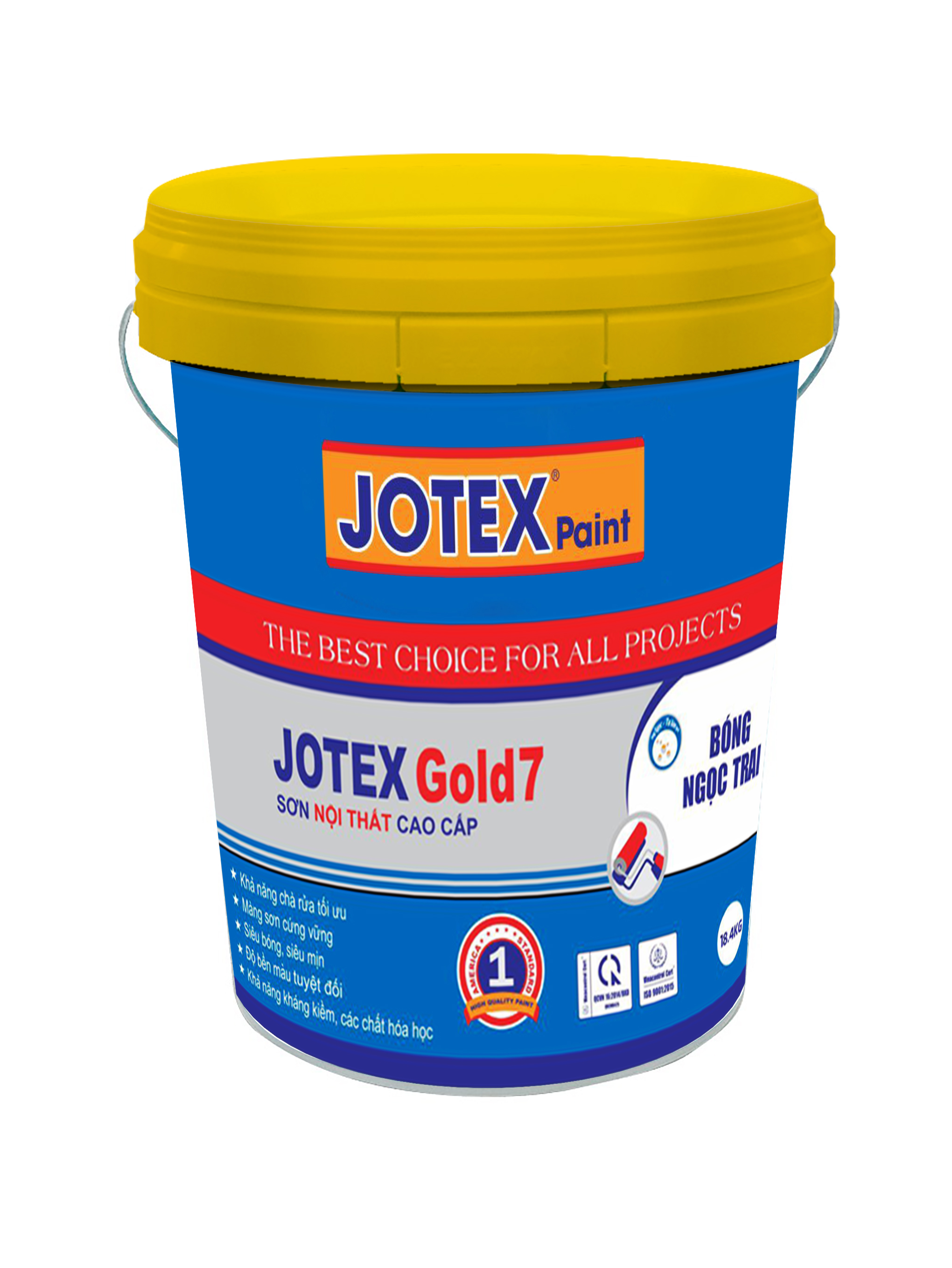 Jotex-Gold 7 Sơn nội thất siêu bóng cao cấp