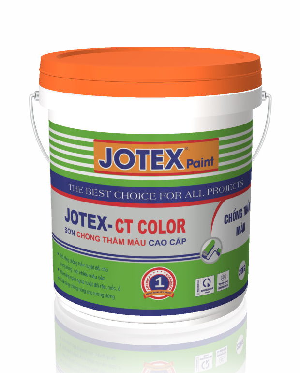 Jotex-CT Color Sơn chống thấm màu cao cấp
